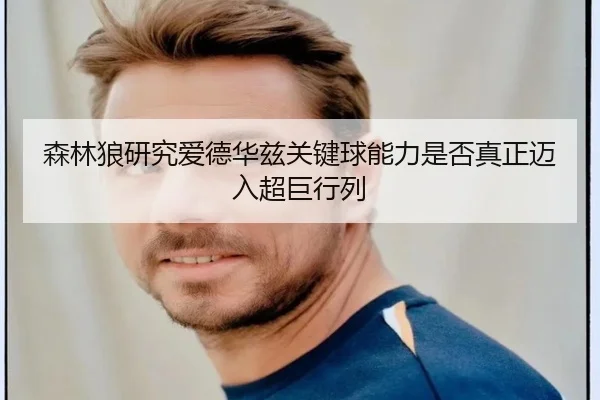 森林狼研究爱德华兹关键球能力是否真正迈入超巨行列